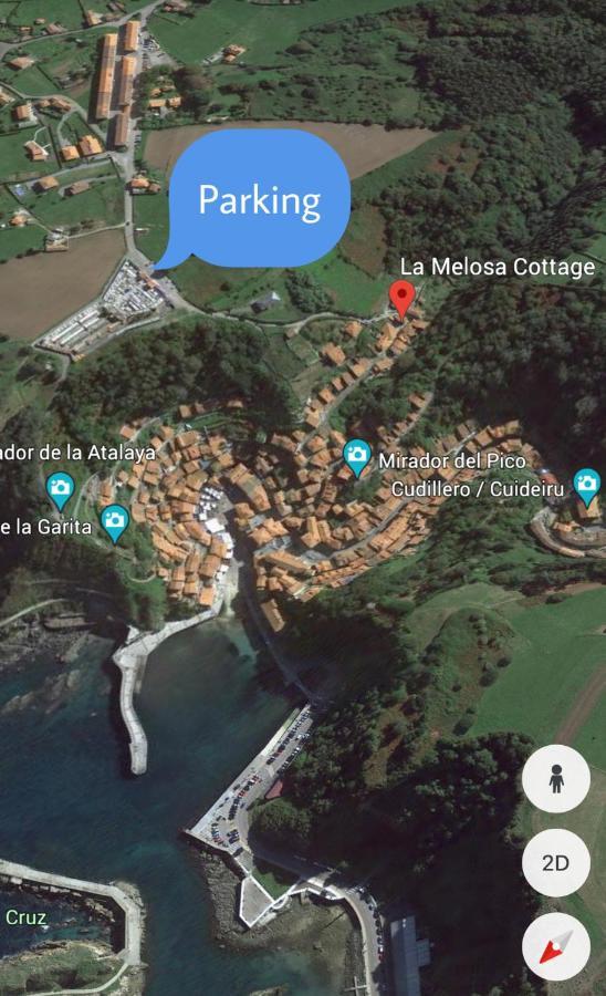La Melosa Cottage Cudillero Eksteriør bilde