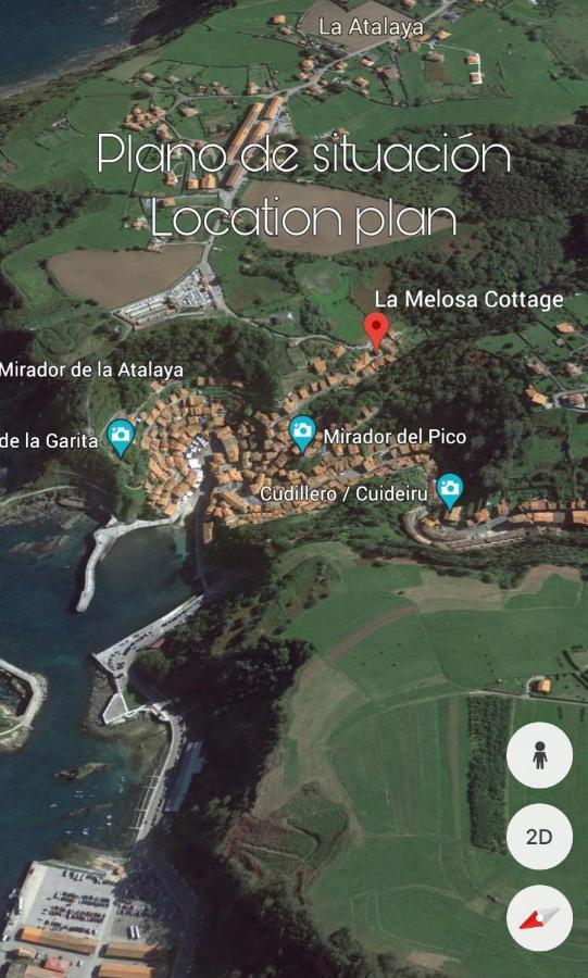 La Melosa Cottage Cudillero Eksteriør bilde